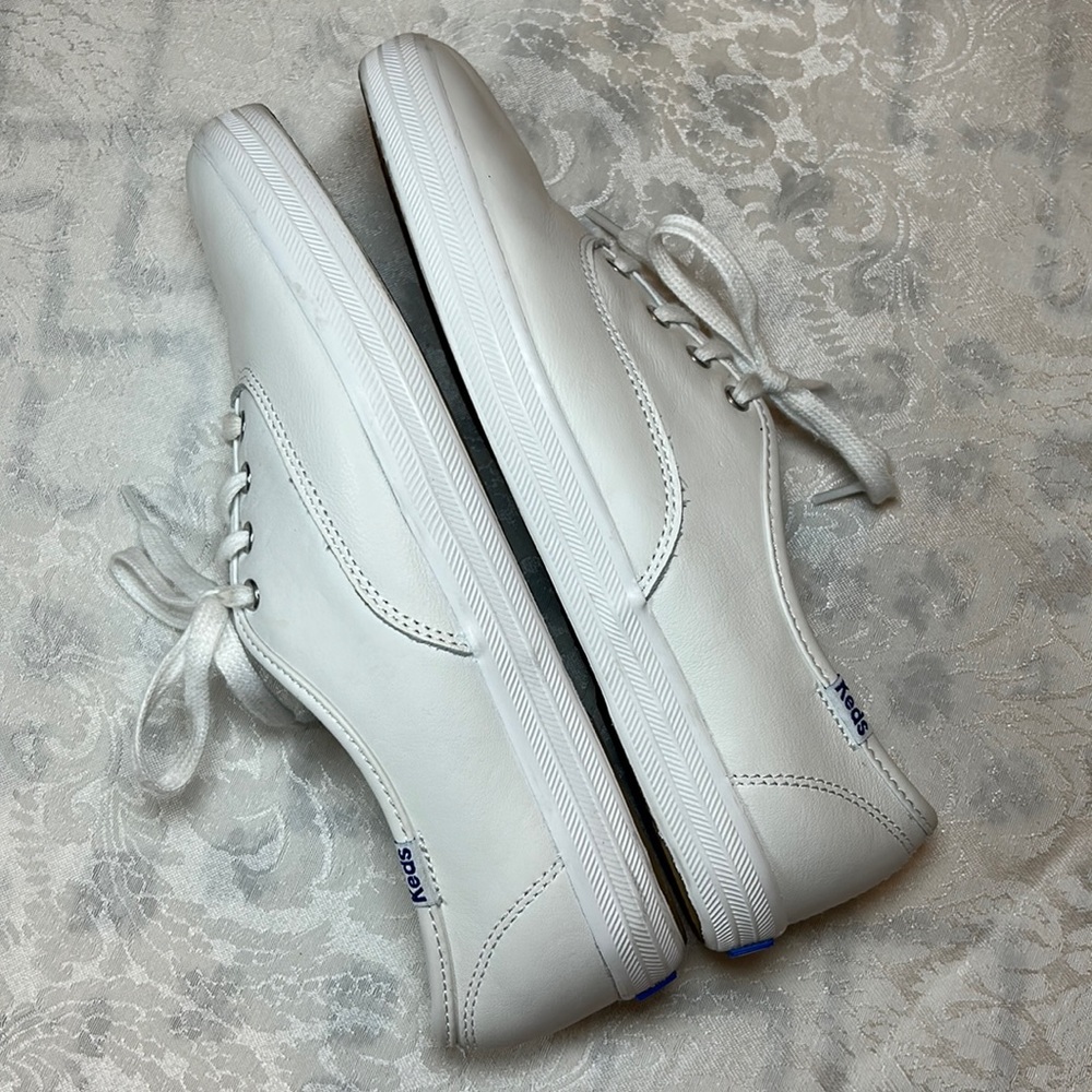 Keds Women’s Lace Up Sneakers - White - US Size 6.5 - EUC - Picture 5 of 10